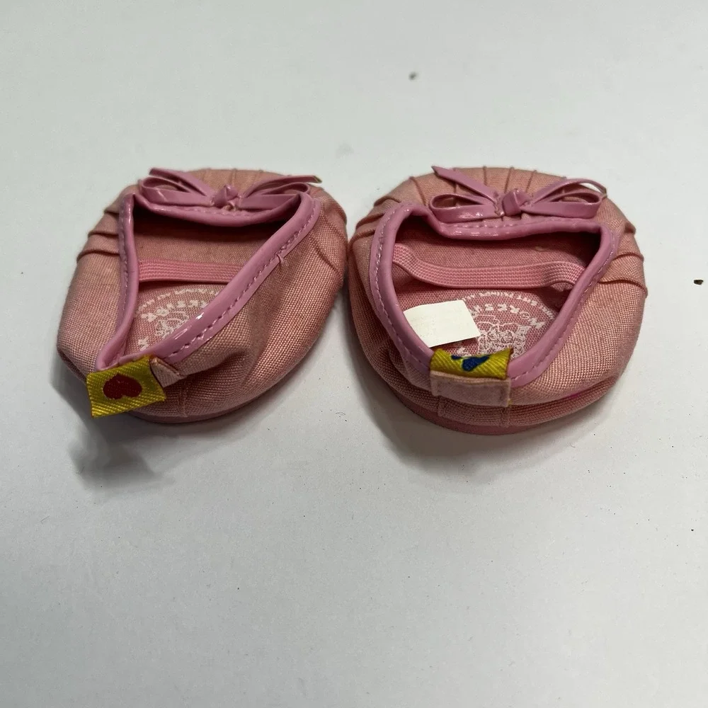 Build A Bear Pink Le Cat Paris Set- Shirt, Skirt, Shoes, Matching Purse French